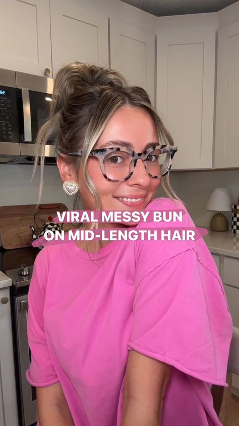 Charlie Suzanne Wenz Scott | my version of the viral @delaneychilds bun!! 🍰 #hairtutorial #messybun #easyhairstyles claw clip hair styles, easy hair tutorial, claw... | Instagram Viral Messy Bun Tutorial, Low Casual Bun, Messy Bun With Claw Clip, Pig Tail Buns, Viral Messy Bun, Ancient Greek Hairstyles, Claw Clip Hair Styles, Clip Hair Styles, Claw Clip Messy Bun