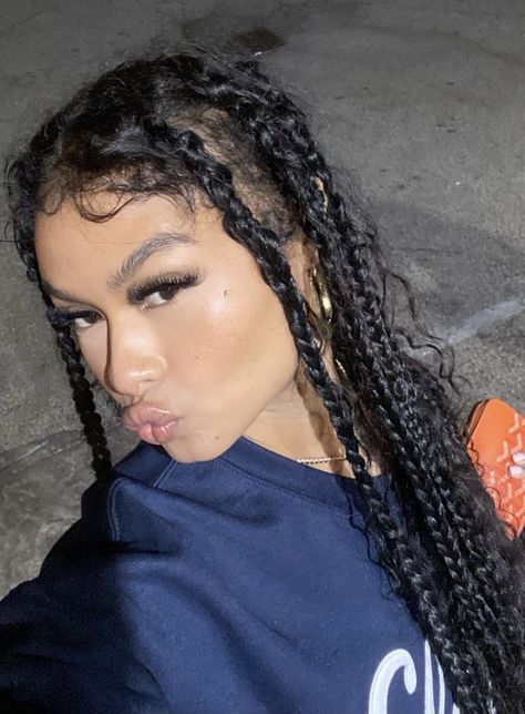 India Love Braids, India Love, India Love Westbrooks, Beautiful Eyelashes, India Westbrooks, Types Of Braids, Muslim Fashion Outfits, Black Is Beautiful, Box Braids