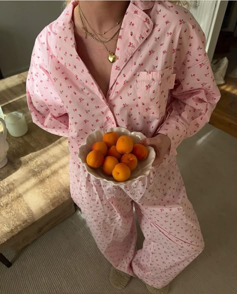 Djerf Avenue Pajamas, Pyjamas Aesthetic Winter, Cute Pyjama Aesthetic, Pajamas Women Aesthetic, Cute Pajamas Aesthetic, Girly Pjs, Women Outfits Aesthetic, Aesthetic Pyjamas, Pajama Aesthetic