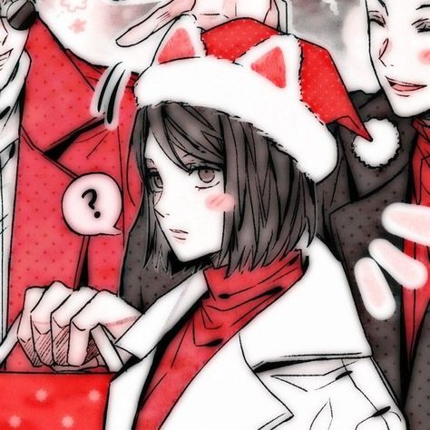 Jjk Christmas, Christmas Matching Icons, Matching Pfp Couple Christmas, 3 Anime Best Friends Icons, Leona League Of Legends, Anime Matching Icons, Icons Christmas, Christmas Jello Shots, Cybergoth Anime