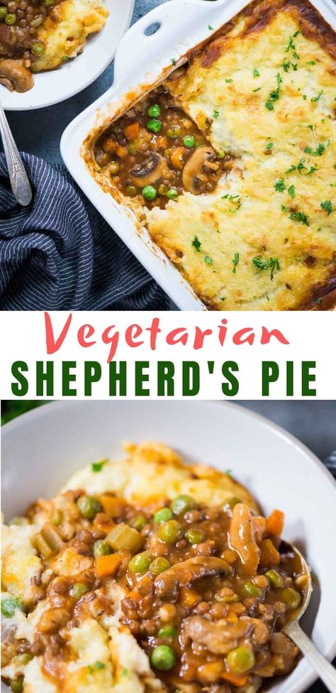 Vege Shepard Pie, Veg Shepherds Pie, Lentil Sheppards Pie, Shepard Pie Vegetarian, Sheppard’s Pie Vegetarian, No Meat Shepards Pie, Vegetarian Cottage Pie Recipe, Vegan Sheppards Pie Recipe, Sheperd Pie Recipe Vegan