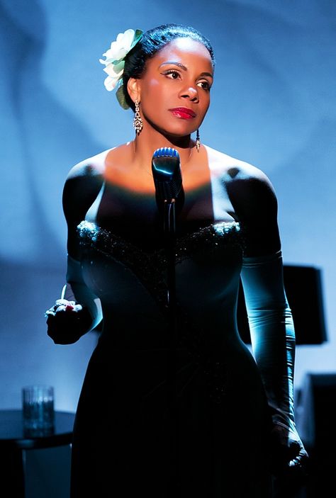 Audra McDonald as Billie Holiday in Lady Day at Emerson's Bar & Grill Audra Mcdonald, New York Theater, Dear World, Blithe Spirit, Iconic Beauty, Broadway Plays, Bar And Grill, Dance Theater, Billie Holiday