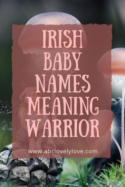 Are you seeking an Irish name for your baby that has a strong heritage and warrior meaning? Check this list of names for your little fighter: www.abclovelylove.com Unique Irish Boy Names, Names That Mean Warrior, Old Irish Names, Irish Baby Boy Names, Baby Names List, Irish Boy Names, Irish Girl Names, Strong Baby Names, Irish Baby Names