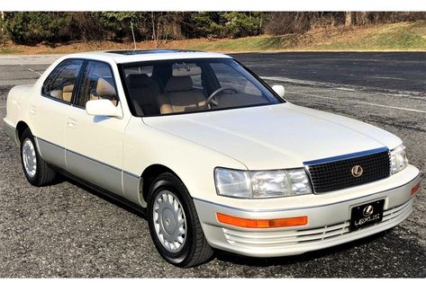 The Pick of the Day is a 1990 Lexis LS400 luxuruy sedan in fine original condition that has been driven just 33,000 miles in 30 years 1990 Cars Aesthetic, 1998 Lexus Ls 400, Lexus 400, Cameron Core, 1990 Cars, Lexus Sedan, 1990s Cars, Lexus Ls400, Sedan Cars