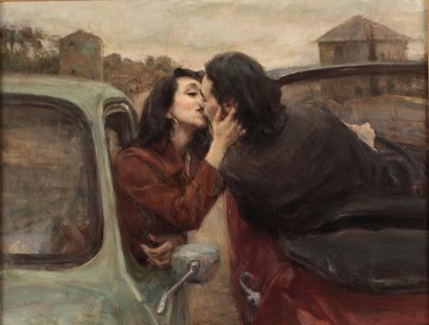 Ron Hicks, Art Romantique, Art Amour, Abstract Techniques, Romantic Paintings, Illustrator Design, Art Of Love, Romance Art, Art Ancien