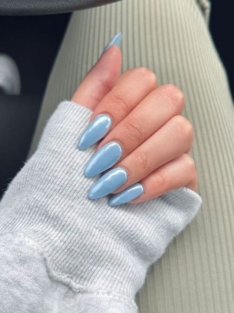 Love icy blue nails? These stunning designs will give you all the snow queen vibes you need this winter, from frosty ombre to glitter tips! Icy Blue Nails Winter, Soft Blue Nails, Icy Blue Nails, Winter Blue Nails, Date Night Fits, Glitter Tips, Snow Outfits, Night Fits, Nails Board