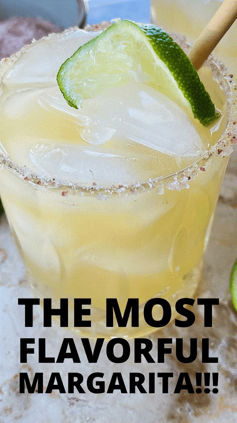 The Best Margarita You'll Ever Make! Margarita Rimmer Recipe, Top Shelf Margarita Recipe, Margarita Mix Homemade, Margarita Board Ideas, Single Margarita Recipe, Margarita Competition, Large Batch Margarita Recipe, Patron Margarita Recipe, Cadillac Margarita Recipe