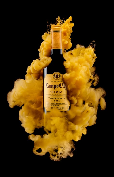 Photography Commercial, Wine Photography, Commercial Photography, Champagne, Wine, Yellow, Photography, Black