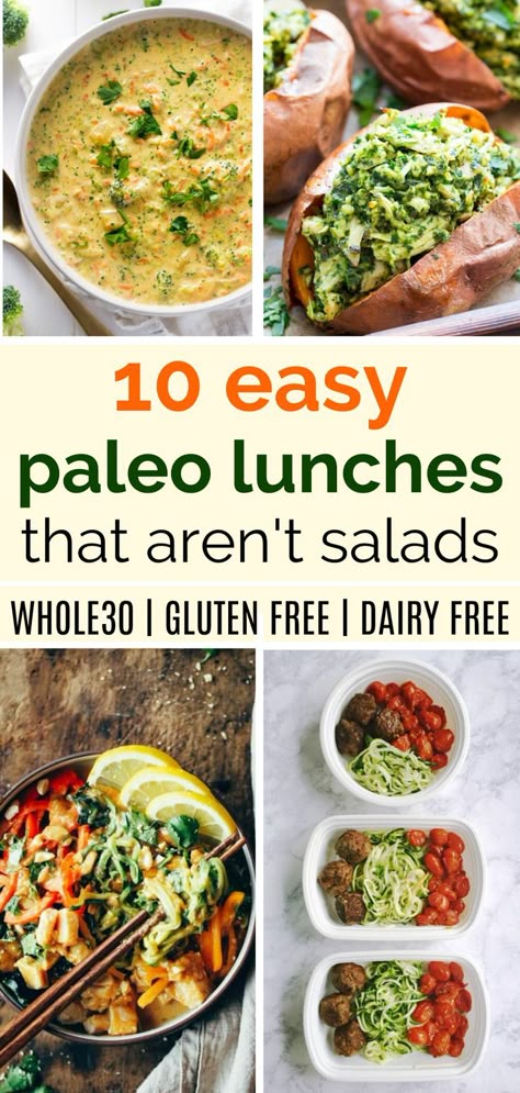 Paleo Lunch Ideas, Whole30 Lunch Ideas, Easy Paleo Lunches, Paleo Lunches, Whole30 Lunch, Whole 30 Lunch, Paleo Meal Prep, Paleo Meal Plan, Diner Recept