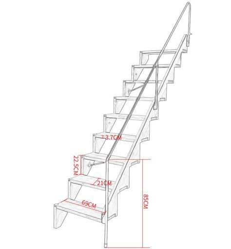 Folding Staircase, Foldable Stairs, درج السلم, Folding Stairs, Tiny House Stairs, Loft Ladder, Wood Ladder, Barndominium Ideas Floor Plans, Farmhouse Barndominium