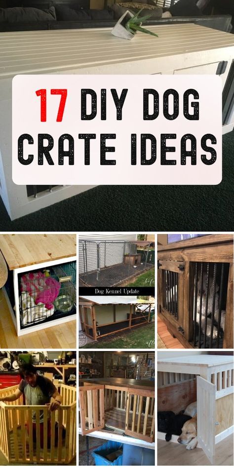 Get creative and give your pup a cozy home with these easy DIY dog crate and kennel ideas. From upcycled crates to modern kennels, find inspiration for a happy and comfortable pet.