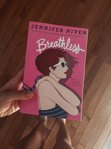 #breathless #book #read #reader #reading #tbr Breathless Book, Jennifer Niven, All The Bright Places, Readers Digest, Happy Things, Bestselling Author, New York Times, Book Cover, Reading