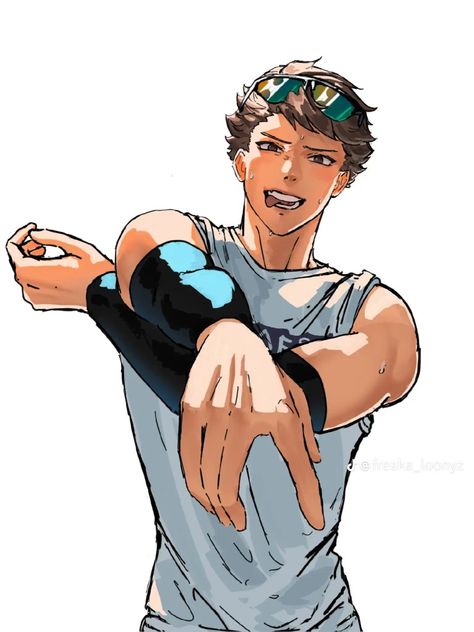 Oikawa Fanart Timeskip, Oikawa Brazil, Oikawa Time Skip, Oikawa Fanart, Oikawa Toru, Tooru Oikawa, Male Cartoon Characters, Iwaizumi Hajime, Oikawa Tooru