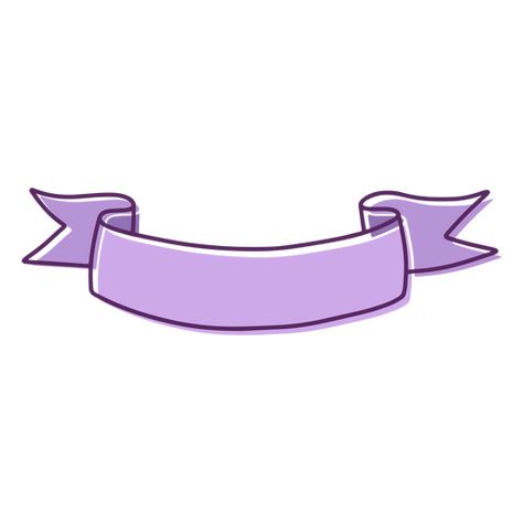 Purple color stroke ribbon PNG Design Purple Ribbon Png, Ribbon Png, Purple Logo, Ribbon Banner, Purple Ribbon, Cartoon Background, Kawaii Stickers, Pastel Purple, Marketing Ideas