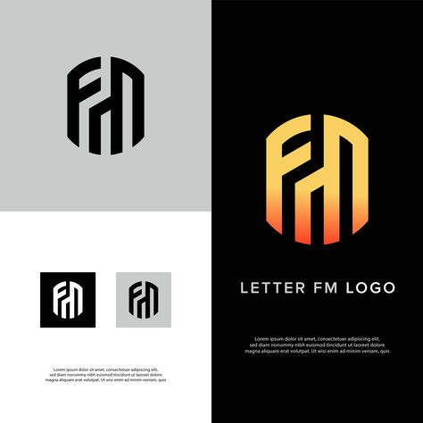 LETTER FM LOGO DESIGN********************************* #monogramlogo #logo #logos #icon #design #designer #identity #vector #logodesigner #branding #logoinspiration #simplelogodesign #bestlogodesign #brandmark #logomark #mark #logomaker #graphicdesign #designinspiration #photooftheday #picoftheday #logotype #flatdesign #awesome #sale #jasadesainlogo Fm Logo, Designer Identity, Text Logo Design, Dear Self Quotes, Grafic Design, Letter Logo Design, Cute Wallpaper For Phone, Text Logo, Logo Mark