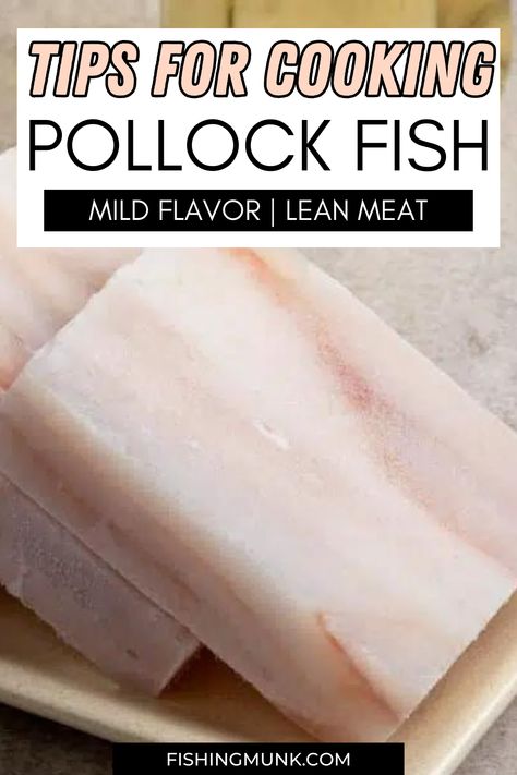 Pollock fish, known for their delicate and mild taste, offer white flesh with low oil content, making them a favorable alternative to cod. Although cod remains the most popular fish in the US, Pollock has gained recognition for its similar yet unique flavor profile. With its lean meat and mild flavor, Pollock presents various culinary advantages, offering a subtly different taste experience that is equally enjoyable to cod lovers. Alaska Pollock Fish Recipe, Alaskan Pollock Recipes Air Fryer, Fried Pollock Fish Recipes, Alaskan Pollock Recipes Baked, Air Fryer Pollock Fish, Pollock Fish Recipes Air Fryer, Alaska Pollock Fillet Recipe, Frozen Pollock Fish Recipes, Baked Pollock Fish Recipes