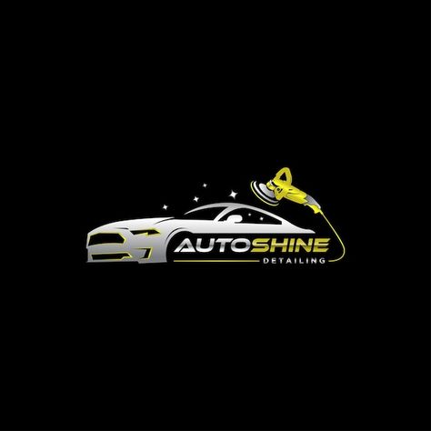 Illustration vector graphic of auto deta... | Premium Vector #Freepik #vector #car-logo #car-detailing #car-wax #car-polishing