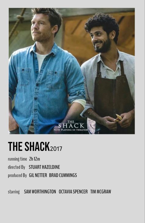 The Shack Movie, Octavia Spencer, Sam Worthington, The Shack, Tim Mcgraw, Watching Movies, Aesthetic Art, Cool Stuff, Film