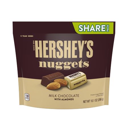 Hersheys Nuggets, Chocolate Hersheys Blanco, Kirkland Almond Chocolate, Hershey's Chocolate, Chocolate Candy Brands, Hershey Nugget, Milk Chocolate Candy, Chocolate Assortment, Hershey Chocolate