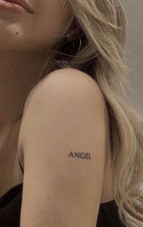 Small Pretty Tattoos, Petite Tattoos, Classy Tattoos, Discreet Tattoos, Dainty Tattoos, Girly Tattoos, Subtle Tattoos, Angel Tattoo, Female Tattoo