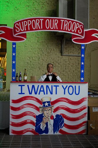 Berlex @ WWII Museum Side bar American themed, Uncle Sam Uso Themed Gala, 1940s Uso Party, Patriotic Themed Party, 1940s Decorations Party, Uso Themed Party Decorations, 1940s Themed Birthday Party, Uso Themed Party, 1940s Birthday Party Theme, 1940s Party Decorations