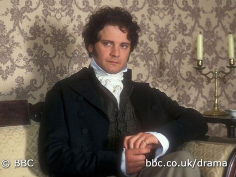 When he looked at Lizzy when she was playing piano with his sister was PRICELESS. IT's why we LOVE this era. So much in a look...  Still of Colin Firth Colin Firth Mr Darcy, Best Period Dramas, Jennifer Ehle, Tv Miniseries, Jane Austin, Elizabeth Bennet, Matthew Macfadyen, Mr Darcy, Colin Firth