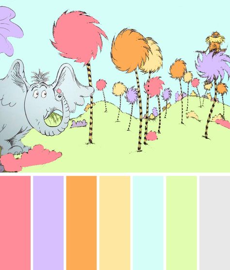 Dr Seuss Room Ideas, Dr Seuss Mural Ideas, Dr Seuss Playroom, Dr Seuss Bedroom Ideas, Dr Suess Nursery Ideas, Dr Seuss Wallpaper, Lorax Nursery, Dr Seuss Nursery Theme, Dr Seuss Bedroom