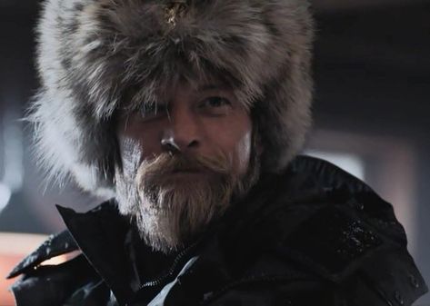 FORTITUDE  Richard Dormer as Dan Anderssen. Richard Dormer, Eldritch Horror, Jon Snow, Movie Tv, Winter Hats, Historical Figures, Tv, The Originals, Fictional Characters