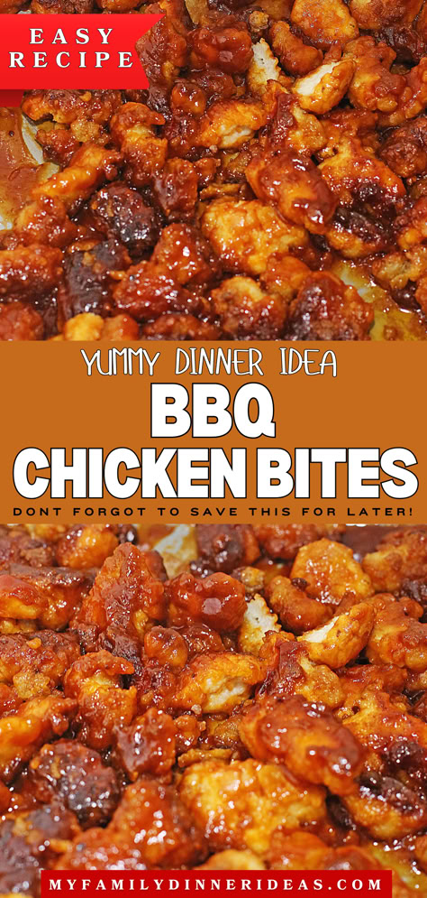 Honey BBQ Chicken Bites Mini Chicken Kabobs Appetizers, Chicken Finger Dinner Ideas, Chicken Party Food, Bbq Chicken Ideas, Honey Bbq Chicken Bites, Chicken Bites Oven, Bbq Dinner Ideas, Chicken Bites Appetizers, Barbeque Chicken Recipes