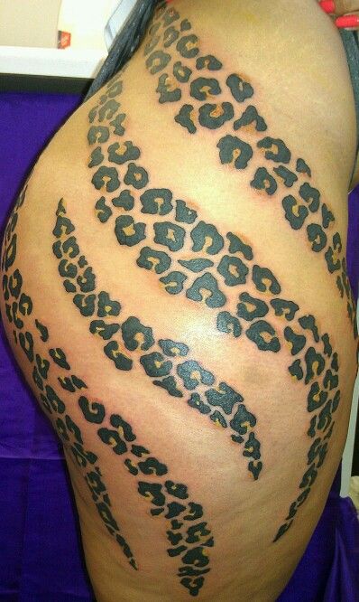 Cheetah Print Tattoo Design, Lepord Print Tattoos On Thigh, Leopard Print Tattoo On Thigh, Cheetah Print Thigh Tattoo, Cheetah Print Leg Tattoo, Lepord Print Tattoo Design, Cheetah Tattoo For Women On Thigh, Cheetah Thigh Tattoo, Cheetah Print Tattoo For Women