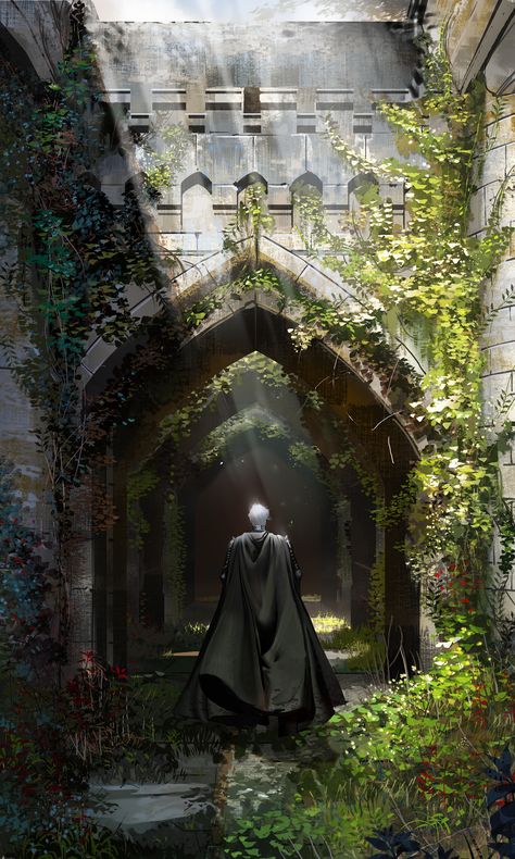 Abandoned Castle Aesthetic Dark, Abandoned Kingdom Art, Abandoned Castle Art, Fantasy Abandoned Castle, Asgard Castle Inside, Abandoned Castle Fantasy Art, Abandoned Castle Aesthetic, Haunted Castle Aesthetic, Abandoned Castles Interior