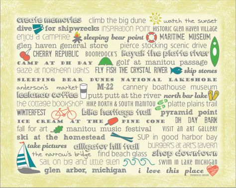 Great Michigan Wall Art!  Grand Haven, Spring Lake, Traverse City, Glen Arbor, or Les Cheneaux Canvas by TandemForTwo, $250.00 Michigan Wall Art, River Camp, Glen Arbor, Crystal River, Grand Haven, Spring Lake, Maritime Museum, Notecard Set, A2 Size