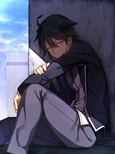 Hikigaya | Yahari Ore no Seishun Love Comedy wa Machigatteiru Hikigaya Hachiman, Blood Lad, Artist Alley, Anime Gifts, Slipknot, Anime Boys, Romantic Comedy, Manga To Read, Anime Love