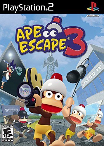 Ape Escape, Play Stations, Sega Genesis Games, Game Cover, Ps3 Games, Ps2 Games, Video Games Playstation, Crash Bandicoot, Guitar Hero