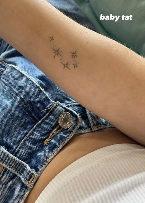 Starlight Tattoo, Firework Tattoo, Tattoo Prague, Disney Inspired Tattoos, Delicate Tattoos For Women, Viking Tattoo Symbol, Petite Tattoos, Inspiration Tattoos, Small Tattoos Simple