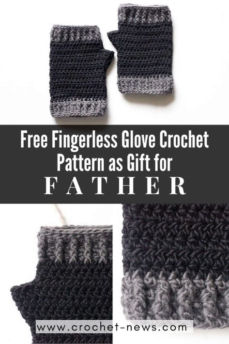 In two weeks, you’ll be celebrating your father’s retirement. Yay! He will finally have the long rest he truly deserves.Have you thought of what you’ll give to your loving father? Why not make something he can use like this free fingerless glove crochet pattern!It’s comfy enough for the cold days, and your father’s fingers are still fully functional even when wearing this glove!Continue reading this article to learn more about how to make this pattern. Men’s Fingerless Gloves, Men’s Fingerless Gloves Crochet Pattern, Crochet Mens Fingerless Gloves, Mens Fingerless Gloves Crochet Free Pattern, Crochet Gloves For Men, Glove Crochet Pattern, Crochet Gloves Free Pattern, Crochet Fingerless Gloves Free Pattern, Gloves Crochet Pattern