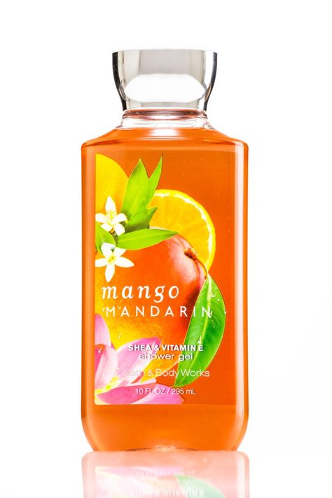 Pin for Later: Drumroll, Please! The 8 Throwback Scents Returning to Bath & Body Works Bath & Body Works Mango Mandarin Shower Gel Cotton Blossom, Hygiene Routine, Grooming Routine, Fragrance Mist, The 8, Bath Body Works, Shower Gel, Body Cream, Body Works