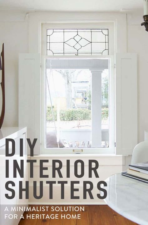 How to Build Interior Window Shutters. Diy Indoor Shutters, Diy Interior Window Shutters, Diy Interior Shutters, Window Shutters Indoor, Indoor Shutters, Interior Window Shutters, Interior Window, Diy Window Treatments, Diy Shutters