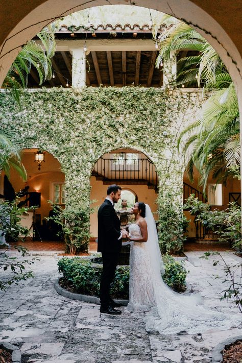 A huge congratulations to Kelsey and David. Thank you for trusting our team on your big day!⁠ ⁠ Photo by @lightsky.photography⁠ Villa Woodbine, Miami Wedding Venues, European Garden, Event Producer, Champagne Tower, Bride Look, Wedding Pics, Photography Inspo, Flowers Photography