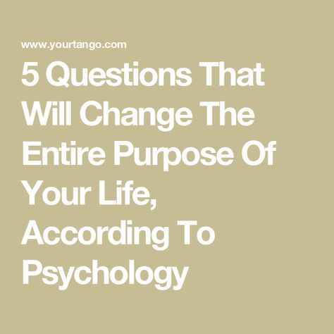 5 Questions That Will Change The Entire Purpose Of Your Life, According To Psychology Depth Psychology, How To Read People, Break Free, Self Awareness, Comfort Zone, Psychology, Dreaming Of You