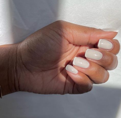 The best part about this mani (and any nail design) is the trend to make it your own. Go outside the box and find a shade, shape, finish, and design you like — that’s the most essential rule to creating a look you love! #nailart #milkynails #nails