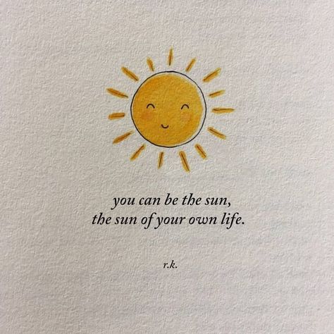 Be Your Own Sunshine, Planner Quotes, Tiny Quotes, Clever Captions For Instagram, Music Album Art, Remember Quotes, Confidence Boosters, Illustration Quotes, Cute Images With Quotes