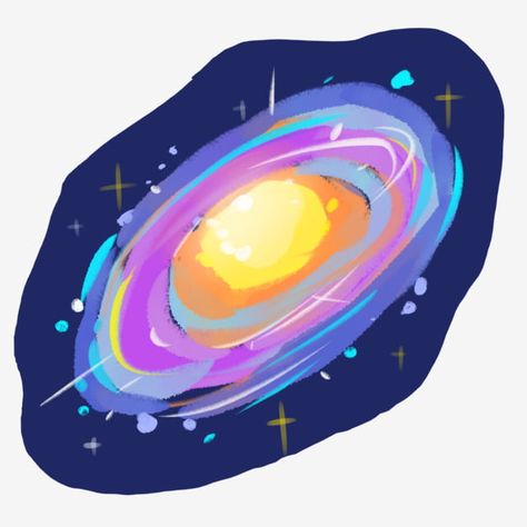 Planets Art Aesthetic, Cute Galaxy Drawings, Planet Drawing Aesthetic, Planet Illustration Design, Universe Drawing Galaxies, Cute Planet Drawings, Space Illustration Kids, Cute Space Doodles, Space Illustration Art