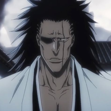 𝐴𝑛𝑖𝑚𝑒: 𝐵𝑙𝑒𝑎𝑐ℎ: 𝑆𝑒𝑛𝑛𝑒𝑛 𝐾𝑒𝑠𝑠𝑒𝑛-ℎ𝑒𝑛 𝐸: 5 Kenpachi Pfp, Bleach Kenpachi, Ukitake Jushiro, Kenpachi Zaraki, Bleach Drawing, Bleach Anime Ichigo, Bleach Anime Art, Bleach Fanart, Anime Bleach