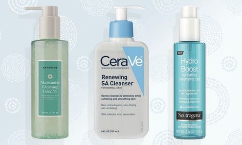 The 7 Best Water-Based Cleansers Water Based Cleanser, Oil Based Cleanser, Types Of Skin, Hydrating Cleanser, Hydrating Toner, Best Water, Peeling Skin, Beauty Products Drugstore, Skin Care Brands