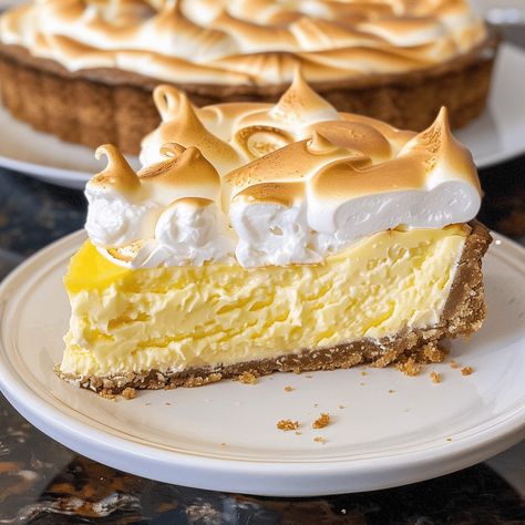 Creamy Lemon Meringue Pie, Best Sugar Cookie Icing Recipe, Best Sugar Cookie Icing, Meringue Cheesecake, Sugar Cookie Icing Recipe, Best Sugar Cookie, Lemon Meringue Cheesecake, Cookie Icing Recipe, Sugar Cookie Icing