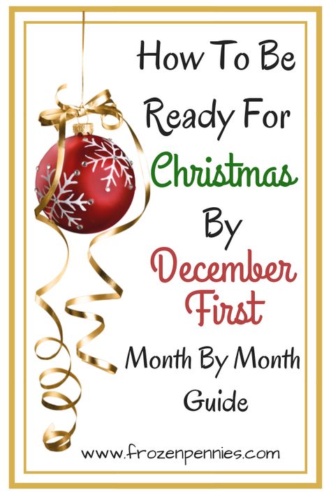 I am going to share with you my fail-proof system to get ready for Christmas and enjoy the holidays!  It all starts on September first. #christmas #budget #sinkingfund #frozenpennies September First, Get Ready For Christmas, Christmas Prep, Christmas Savings, Christmas Organization, Christmas Preparation, Christmas Planning, Ready For Christmas, Holiday Planning