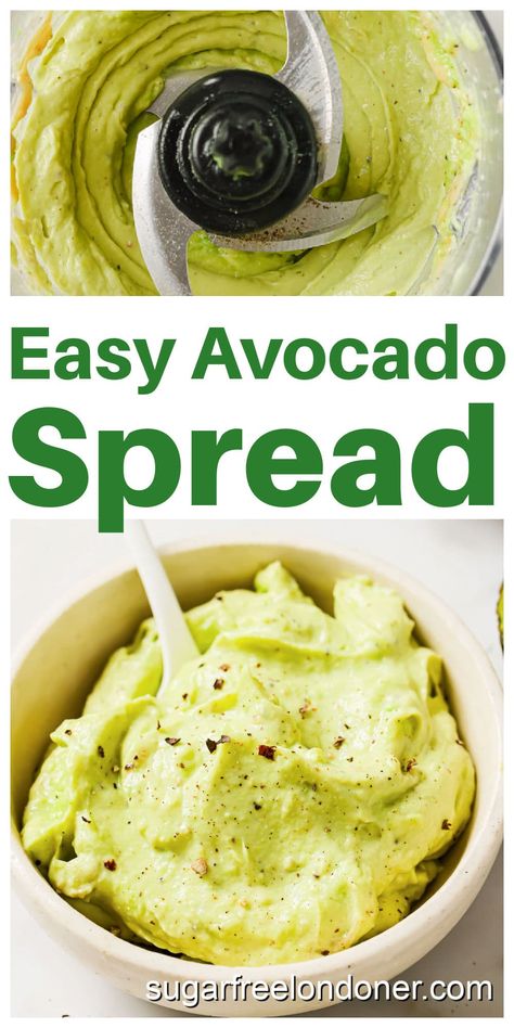 This wholesome and nutritious avocado spread is so creamy and delicious! It comes together in just 5 minutes and tastes amazing on toast, in sandwiches or as a dip with tortilla chips or veggies. Healthy Spreads For Toast, Avocado Spread For Toast, Avocado Spread Recipe Toast, Avocado Toast Seasoning Recipe, Avocado Veggie Dip, Avocado Spread Recipe, Chocolate Avocado Cake, Chocolate Avocado Smoothie, Avocado Recipes Easy