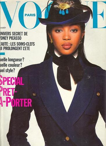 Naomi Campbell | KNOW YOUR FASHION HISTORY: Vintage Vogue magazine covers: 1960s, 70s, 80s and 90s Selita Ebanks, Vintage Vogue Covers, Black Fashionista, 00s Mode, Beverly Johnson, Gugu Mbatha Raw, Liya Kebede, Black Magazine, Vogue Vintage