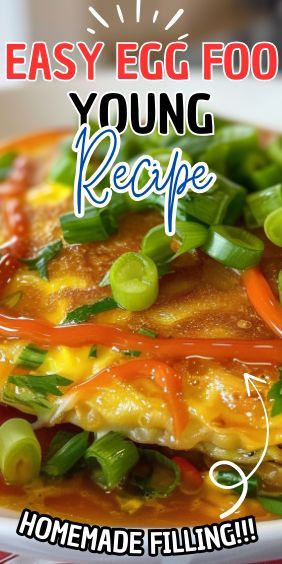 Easy Egg Foo Young Recipe—a classic dish that’s both hearty and satisfying. Easy Egg Foo Young Recipe, also known as Chinese-style omelet or pancake, features fluffy egg patties filled with… Egg Fu Young Recipe, Vegetable Egg Foo Young Recipe, Egg Foo Young Gravy, Egg Patties, Egg Foo Young Recipe, Chicken Egg Foo Young, Chinese Cooking Recipes, Dressing Recipes, Easy Lunch Recipes